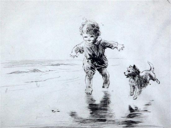 Eileen Alice Soper (1905-1990) Wet Sand, 6 x 8in.